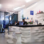 Il Bar 3D di Caracol Studio all’interno del Design District (© Francesco Piccolo)