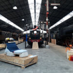 “Ro Plastic-Master’s Pieces”, ospitata nel padiglione ferroviario del Museo della Scienza e della Tecnica